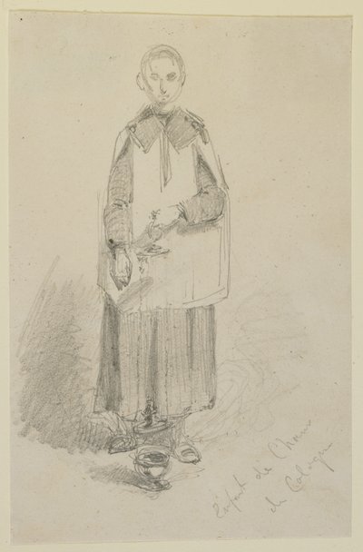 Enfant de Choeur de Cologne, 1858 by James Abbott McNeill Whistler
